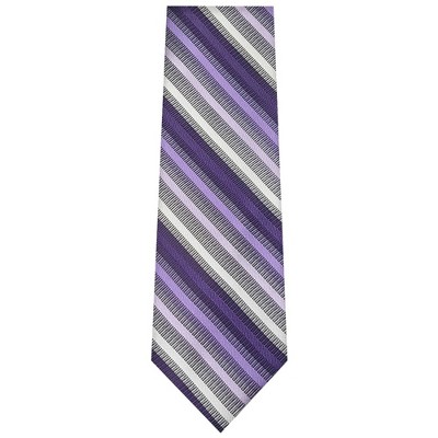 Thedappertie Men's White And Black Geometric Necktie With Hanky : Target