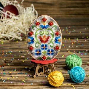 Wonderland Crafts Cross-stitch kit on wood FLW-036 : Target