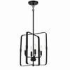 Craftmade Lighting Stowe 4 - Light Chandelier in  Flat Black - 4 of 4