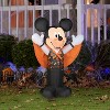 Disney Airblown Inflatable Mickey Mouse as Vampire, 3.5 ft Tall, Black - 2 of 3