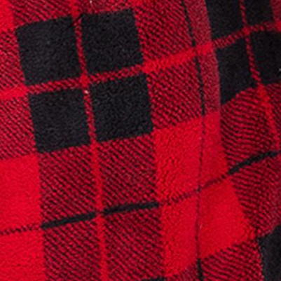 red black plaid with black