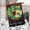 Briarwood Lane House Flag 40x28 For Outdoor Red Magnolia Wreath Burlap Winter For Winter House Flag - 4 of 4