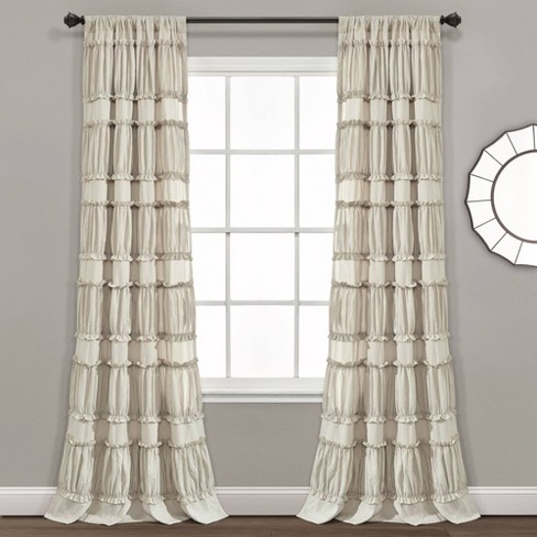 Bayview Window Curtain Set, Lush Decor