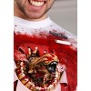 HalloweenCostumes.com Men's Alien Chest burster Halloween Costume | Adult Gilbert Kane 3D Latex Chest - 2 of 4
