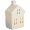 Northlight 6" LED Lighted Ceramic House Christmas Decoration, Warm White Lights - 3 of 4