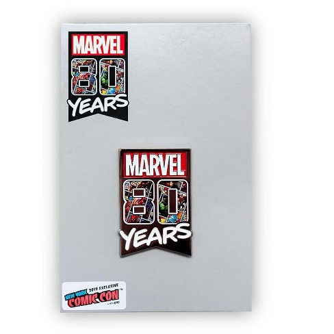 Marvel Official 80 Years Exclusive Enamel Collectible Pin | Measures 2 ...