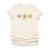 Simply Sage Market S.W.Smiley Flower Smiles Short Sleeve Tee - 2 of 4