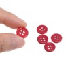 Unique Bargains Sewing Resin Round Flat 4-Hole Replacement Craft Buttons 20 Pcs - 4 of 4