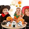 Racxily Halloween Decorations Indoor, Wooden Tiered Tray Decor Table Sign Set of 3, Black Cat Bat Witch Broom Signs Pumpkin Blocks for Party Home - 4 of 4