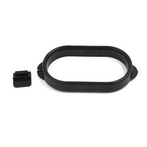 Unique Bargains Vacuum Base Plastic Car Auto Rubbish Bin Garbage Bag Frame Bracket Holder Black - 1 of 3