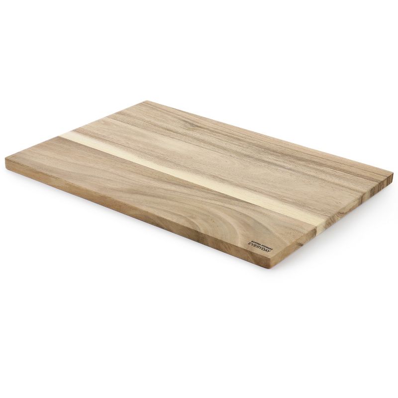 Martha Stewart Everyday Westhaven 18 x 12.6 Inch Rectangle Acacia Wood Cutting Board, 5 of 6