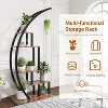 Plant Stand Indoor,5 Tiered 56" Tall Metal Plants Shelf,Large Plant Rack Display Shelves, Curved Plant Holder for Living Room, Patio - 3 of 4