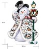 LEMONSODA Christmas Life-Size Cardboard Stand-Up (Snowman with Lamp) - 3 of 3