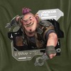 Star Trek Prodigy Jankom Pog The Engineer Adult T-Shirt Military Green - 2 of 4