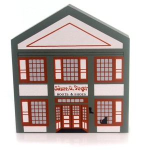 Cat's Meow Village 4.5 Inch Johann Singer Boots & Shoes Series Xi 11 Retired Village Buildings - 1 of 2