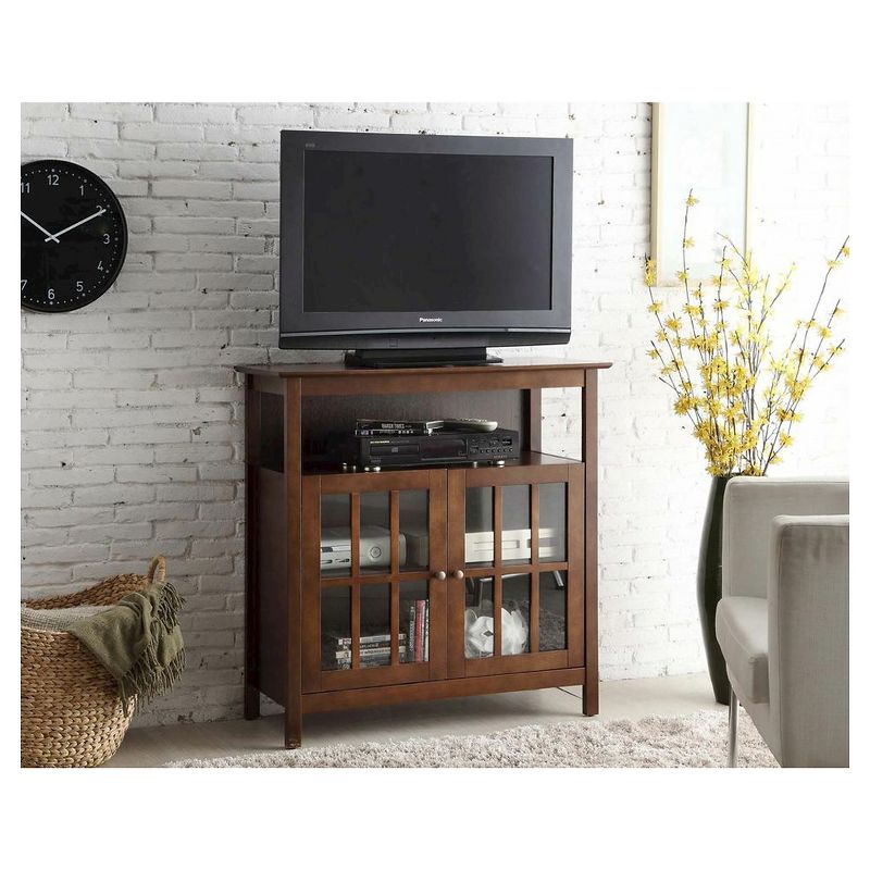 Big Sur Highboy TV Stand for TVs up to 42" with Storage Cabinets - Breighton Home, 4 of 6