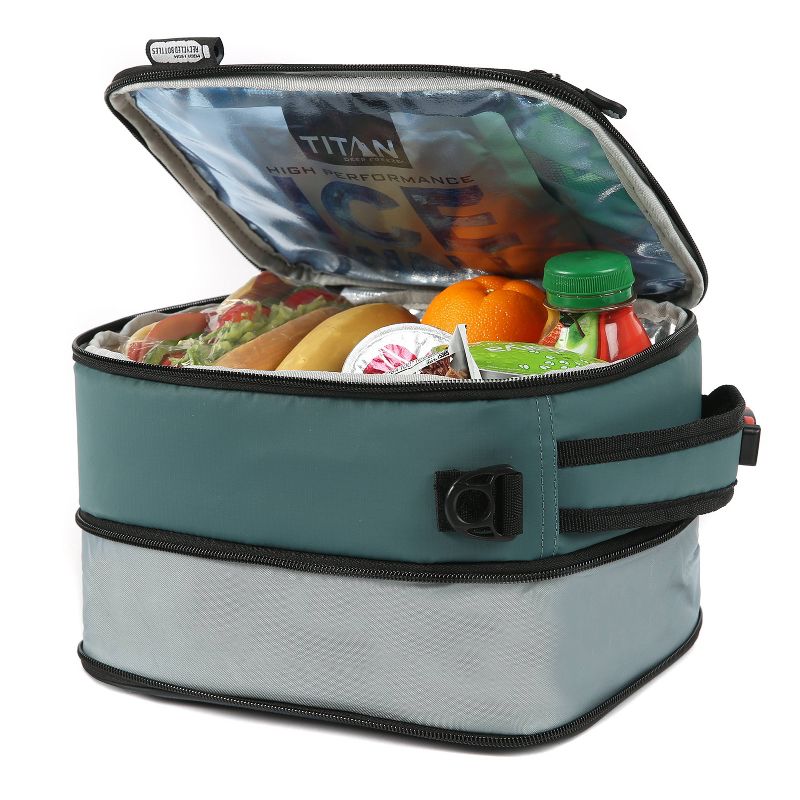 Arctic Zone TITAN Expandable Lunch Bag with Ice Walls - Jungle Hunt, 4 of 16