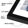 Americanflat Picture Frame with Mat - Modern Design, Shatter-Resistant Glass, Dual Sawtooth Hangers, Ideal for Home and Office Decor - 3 of 4