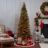 7.5ft Sterling Tree Company Natural Cut Slim Jackson Pine Artificial Christmas Tree - image 2 of 2