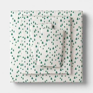 Christmas Flannel Sheet Set - Wondershop™ - 1 of 4