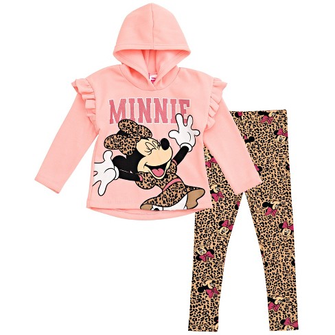 Disney Lilo & Stitch Minnie Mouse Girls Fleece Sweatshirt And Jogger Pants  Little Kid To Big Kid : Target