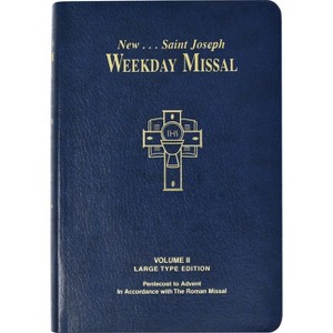 St. Joseph Weekday Missal, Volume II (Large Type Edition) - by  Catholic Book Publishing & Icel (Leather Bound) - 1 of 1