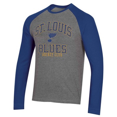 stl blues long sleeve shirt