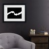 Trademark Fine Art - Jan Lykke The Profiles of two Women Matted Framed Art - 2 of 4