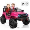 ANPABO 24 Volt 4WD Truck Two Seater With Parent Remote Control And Bluetooth Music Player 3-8 Years Old - 2 of 4