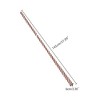 INSPIRE CHIC Men's Self-Tied Linen Slim Necktie - 4 of 4
