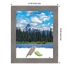 Amanti Art Pinstripe Plank Grey Picture Frame - 4 of 4