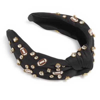Shiraleah Game Day Charms Knotted Headband, Black