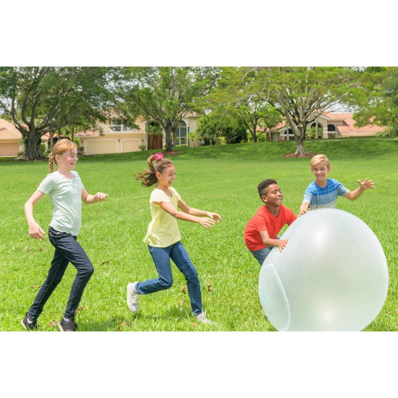 The Amazing SUPER Wubble Bubble Ball with Pump - Blue, 4 of 11