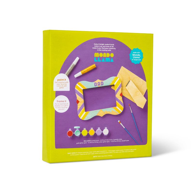 Make-Your-Own Frame Mother/Father Day Craft Kit - Mondo Llama&#8482;, 4 of 6