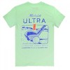 Mens Michelob Ultra Golf Driver Green Colorway Front and Back Print T-Shirt - 2 of 4