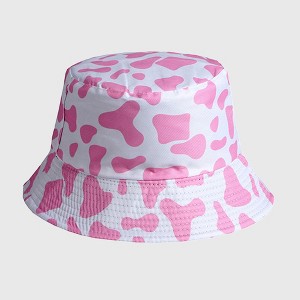Anna-Kaci Women's Cow Print Bucket Hat - Double - Sided Wear - 1 of 3