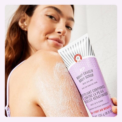 Sensitive Skin Fragrance-Free Exfoliating Body Scrub with Shea Butter