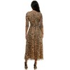 Harlow & Rose Womens 3/4 Sleeve Faux Wrap Maxi Dress - 3 of 3