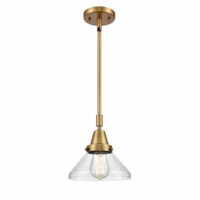 Caden - 1 Light Stem Hung Mini Pendant In Industrial Style-9.13 Inches Tall and 8 Inches Wide