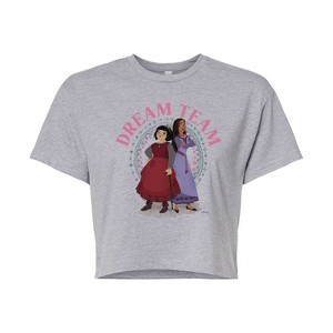 Women's - Disney - Dream Team Cropped Graphic T-Shirt - 1 of 4