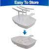 5 Star Super Deals Microwave Bacon Cooker Tray - Rack, Holds 12 Strips Non-Stick, Easy Clean, Fat-Reducing & Dishwasher Safe w/ Splatter Control - 4 of 4