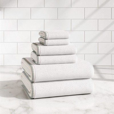 Boho Border Cotton Quick-Dry Towel Set - Great Bay Home