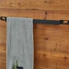 Park Designs Black Bear Towel Bar 24" - 2 of 3