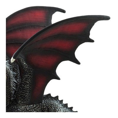 Hand-Painted Steel Dragon Fantasy Toy Figurine