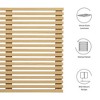 Modway Render Wall Mount Twin Headboard - 4 of 4