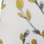 yellow flower/dark gray
