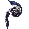 Allegra K Women's Floral Leopard Polka Dots Striped Print Square Kerchief Neck Scarf Shawl - 2 of 4