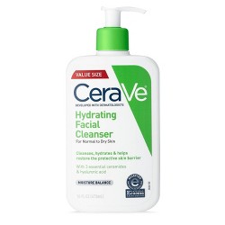 CeraVe Hydrating Facial Cleanser for Normal to Dry Skin - 16 fl oz