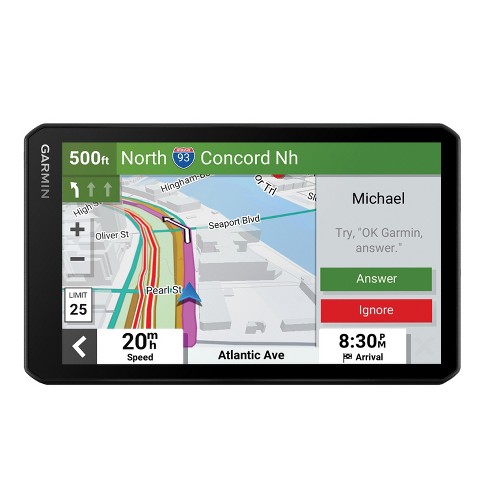 Garmin® DriveCam™ 76 7-Inch GPS Navigator with Built-in Dash Cam, Bluetooth®, and Wi-Fi® in Black - image 1 of 4