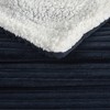 Ribbed Texture Reversible Bed Blanket - Great Bay Home - 3 of 4